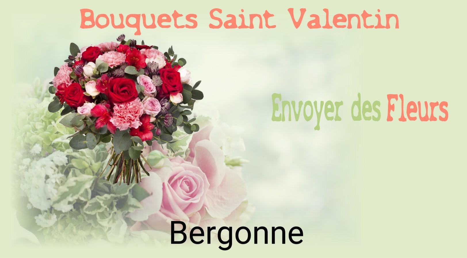 Roses de Saint-Valentin livrées à Bergonne